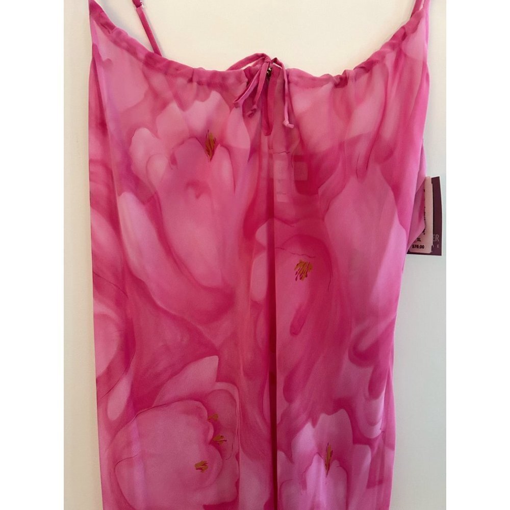 LISE Watier Two Piece Gown/Robe Set NWT Size XL - Picture 6 of 9